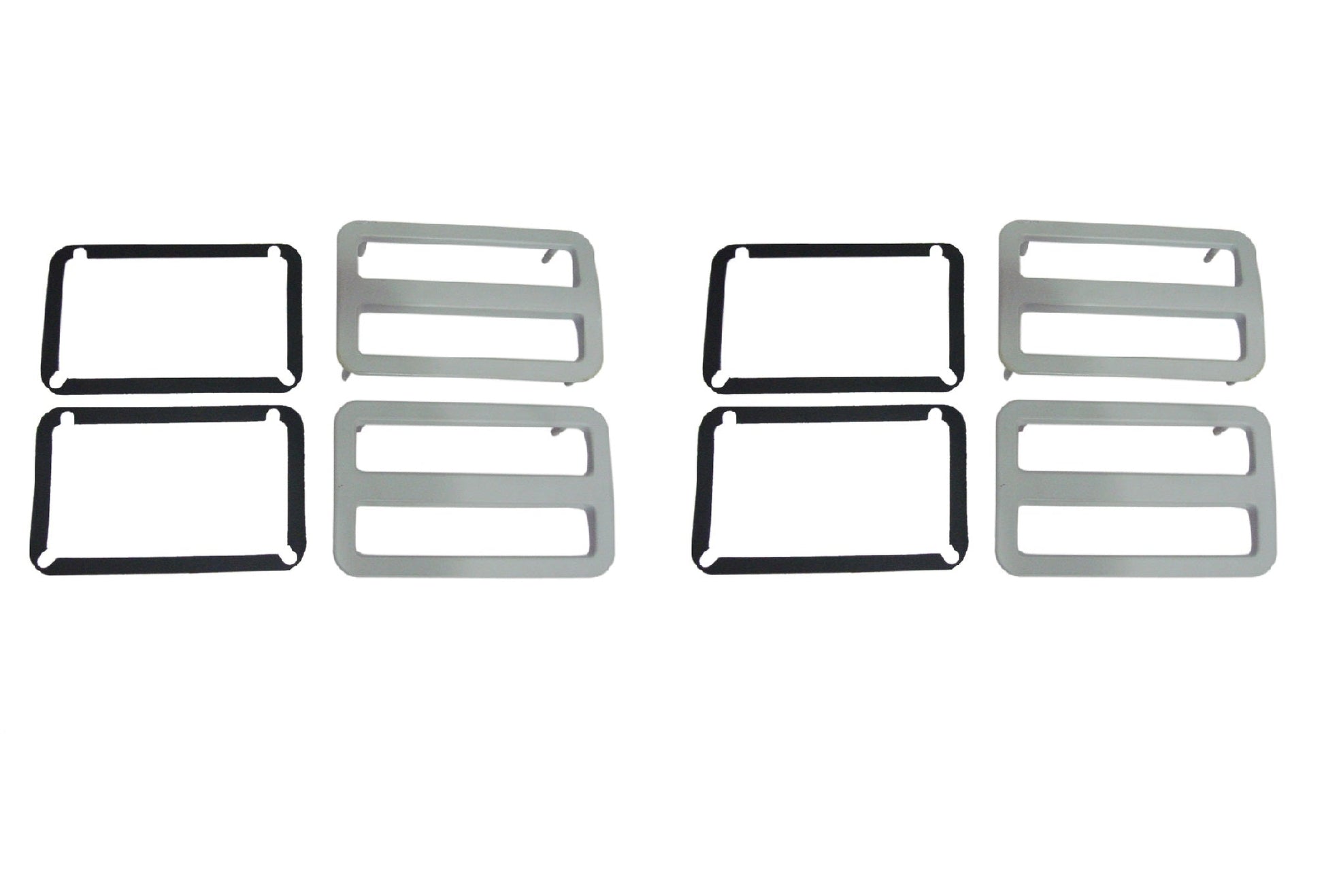 1215-71BSET Mopar 1971 Dodge Charger Side Marker Bezel Set