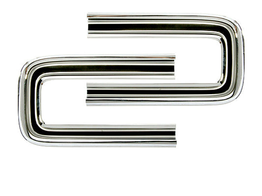 1230-R Mopar 1966-67 Dodge Charger Taillight C Bezels