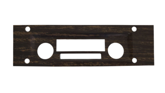 142W-AMR Mopar 1970 B-body Rallye Dash Woodgrain AM/FM Radio Bezel