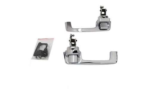159 Mopar A,B-Body Outside Door Handles Chrome Button