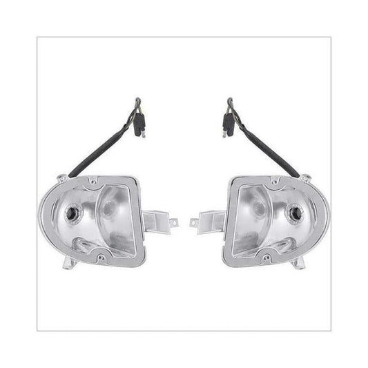 218-SET Mopar 1971 Plymouth Cuda Parking Light Housing and Lens Set