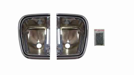 308-67TB Mopar 1967 Plymouth Barracuda Taillight Bezels