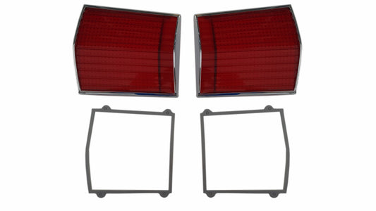 366-67L Mopar 1967 Dodge Dart Taillight Lenses