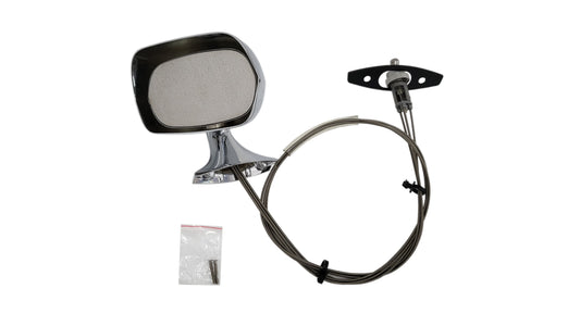AMC-234LHCR 1970-74 AMC LH Chrome Remote Rearview Mirror