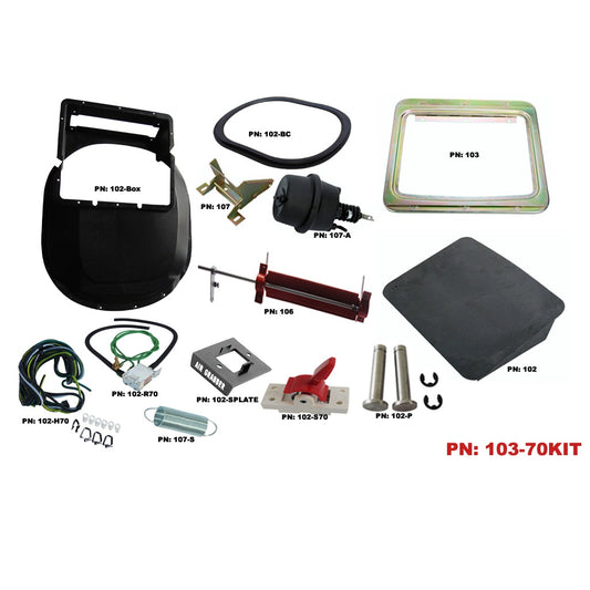 1970 B-Body Air Grabber Assembly Kit