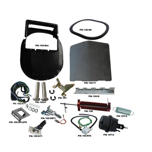 1971-72 B-Body Air Grabber Assembly Kit