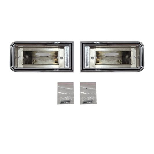 1966 Dodge Coronet Back-Up Light Bezels