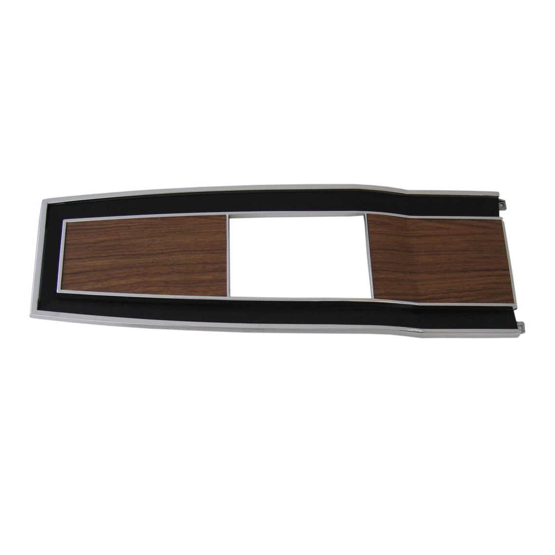 1969-70 B-body Diecast Woodgrain 4 Speed Console Top Plate