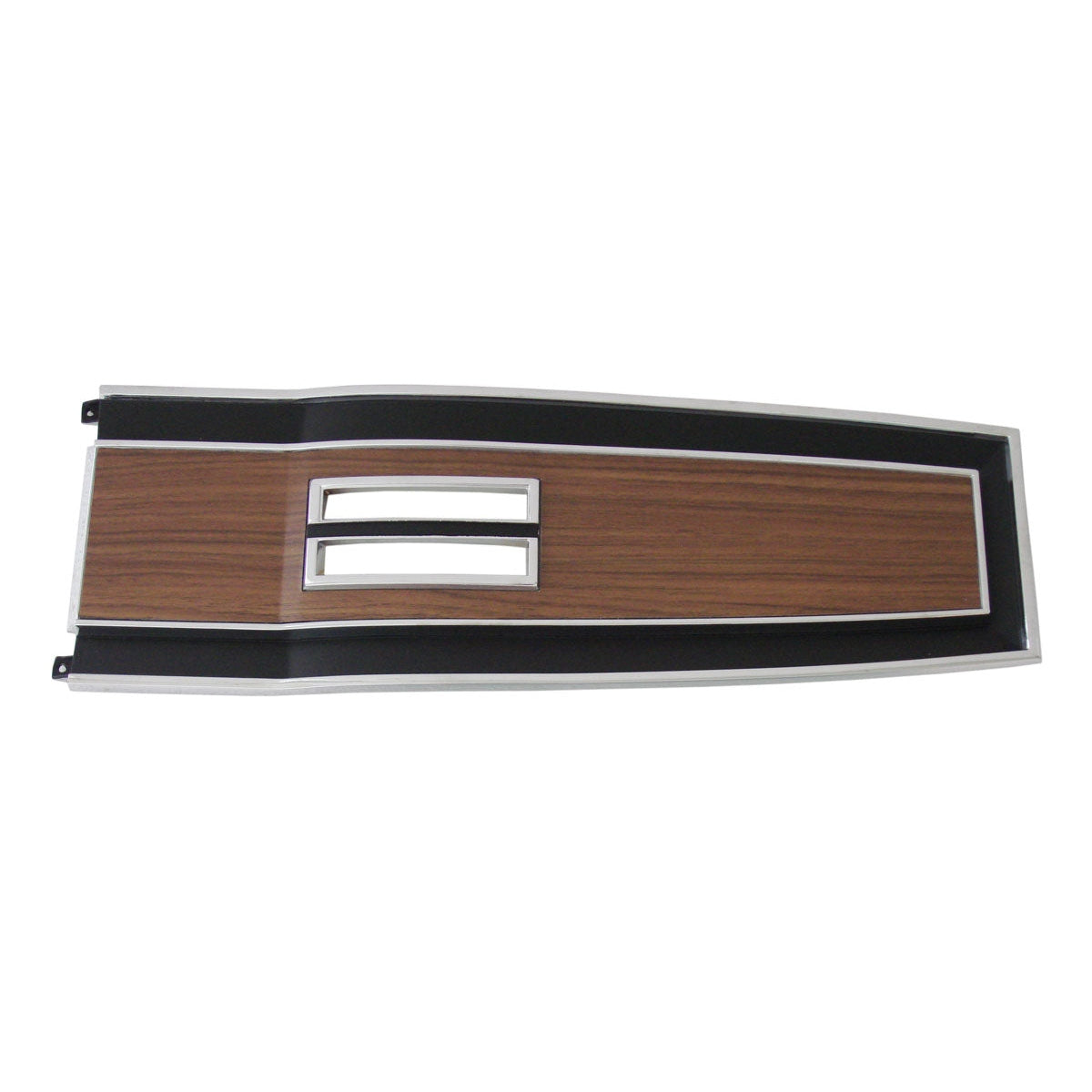 1969-70 B-body Diecast Woodgrain Console Top Plate