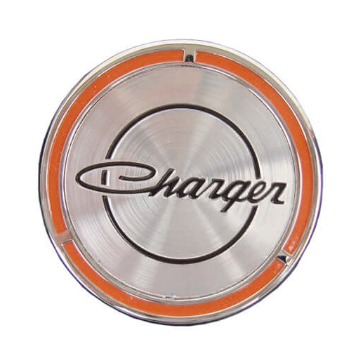 1968-70 Dodge Charger Front Upper Door Panel Emblem