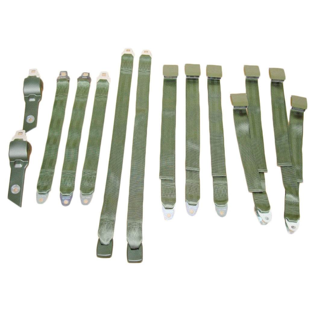 1970 B-body Bucket Seat Belt Set