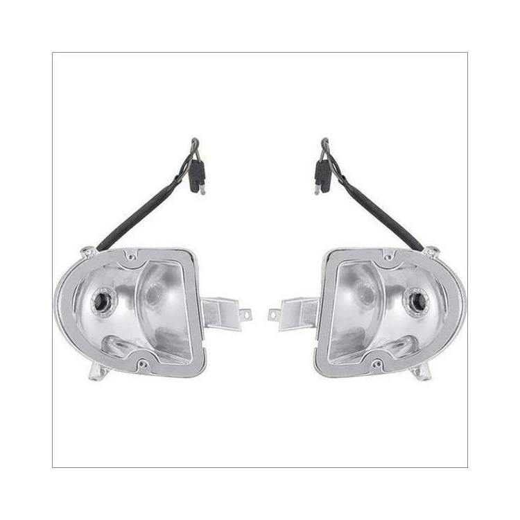 1971 Plymouth Cuda Parking Light Housing and Lens Set