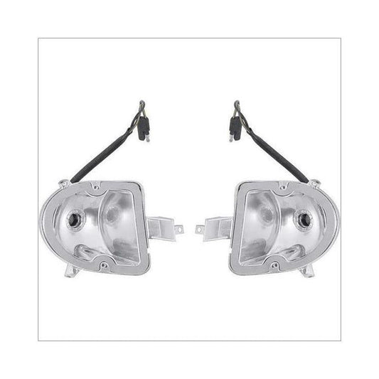 1971 Plymouth Cuda Parking Light Housing and Lens Set