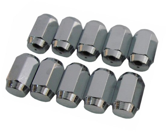 R/H Mopar Thread Dimple Lug Nuts - 7/16" Set of 10