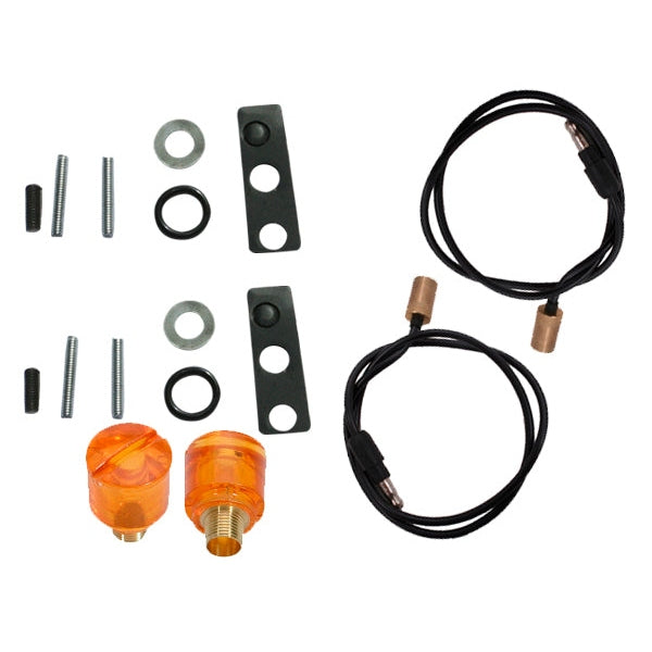 1967-69 A,B-Body Bullet Style Fender Mounted Turn Signal Indicator Lens Kit