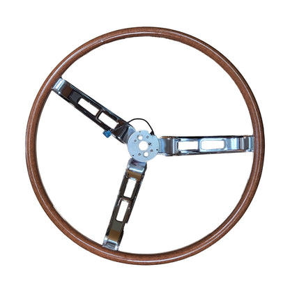 1966-69 A,B,C-Body Rallye Woodgrain Steering Wheel