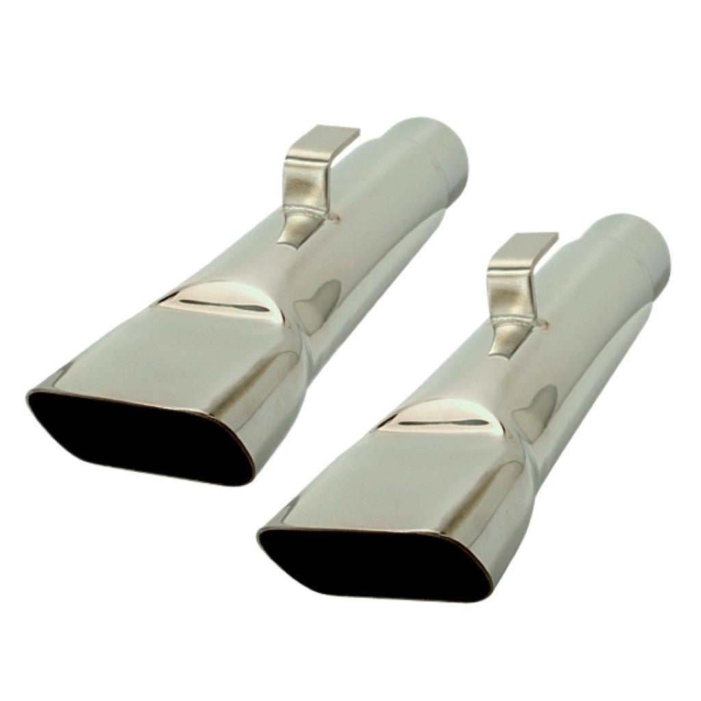 A-body 2-1/2inch Big Bore Stainless Steel Exhaust Tips