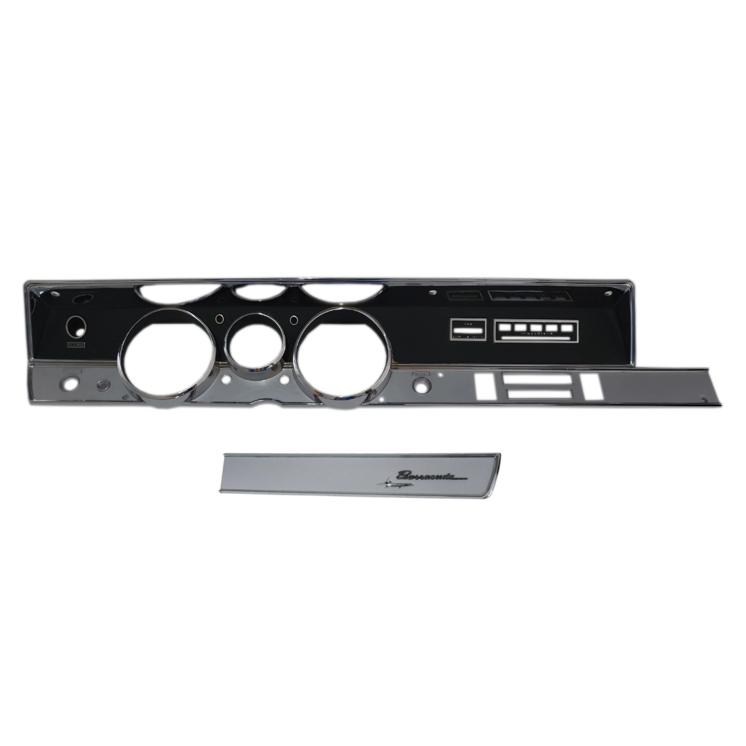 1968-69 Mopar A-body Rallye Dash Bezel Kit With Air Conditioning AC