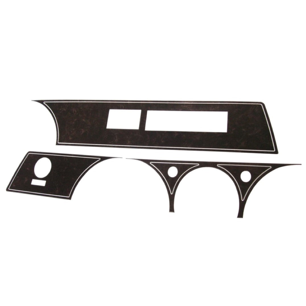 1967-69 A-body Rallye Dash Woodgrain Insert