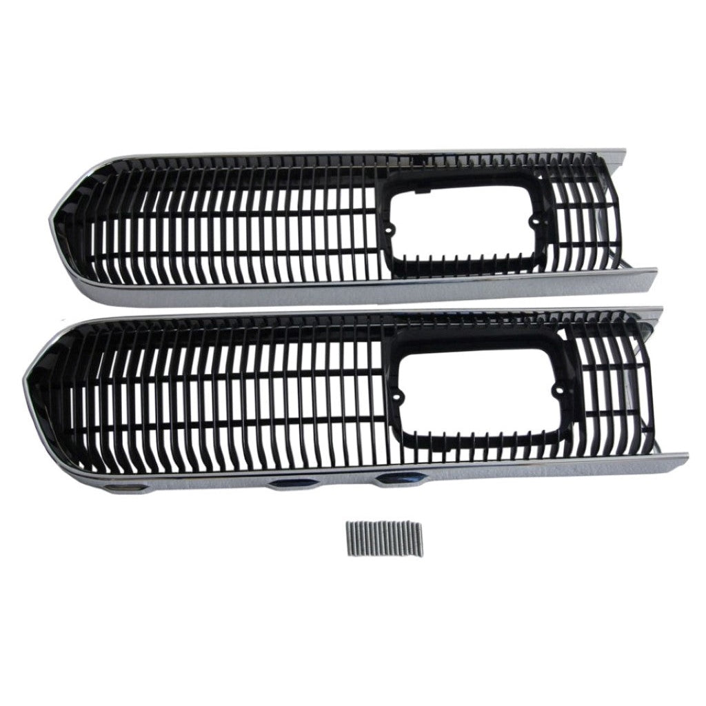 1968 Plymouth Barracuda Grille Trim and Screen Set