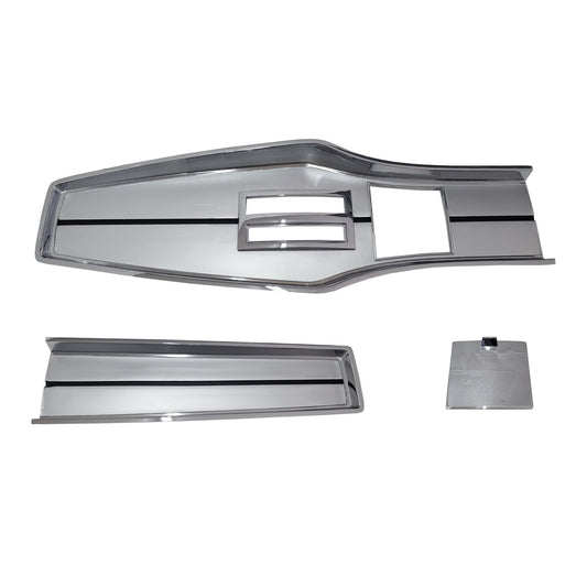 1967-68 A-body Chrome Automatic Console Plate Kit