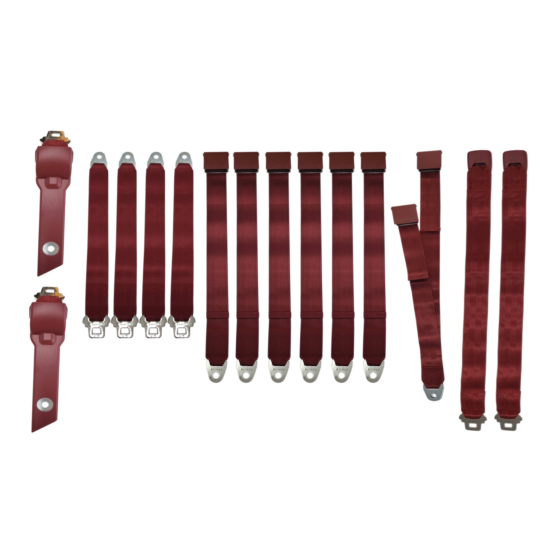 1970-71 A-body Bench Seat Belt Set