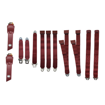 1970-71 A-body Bucket Seat Belt Set