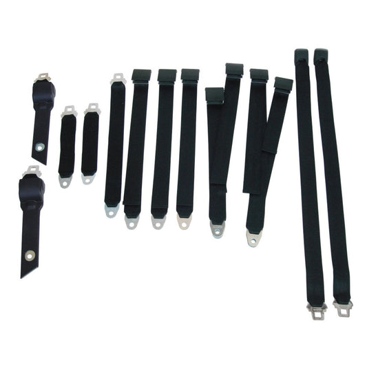 1970-71 A-body Bucket Seat Belt Set