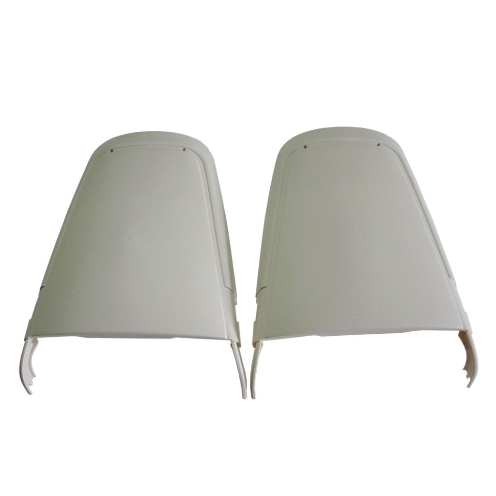 1970 B,E Body Bucket Seat Back White