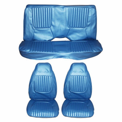 1971 Challenger Front Bucket and Rear Bench Seat Cover Set