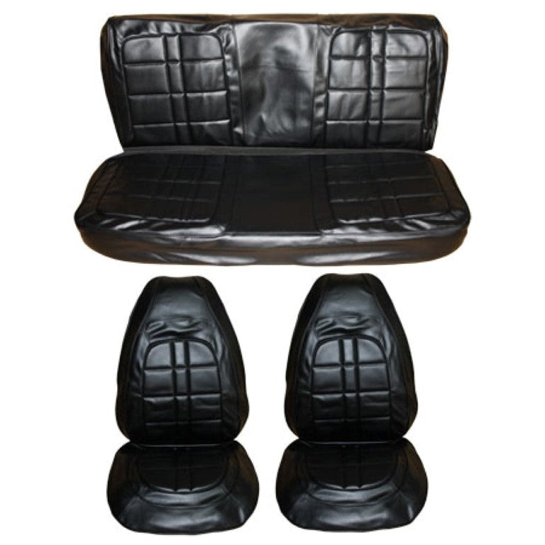 1971 Duster Demon Front Bucket Rear Bench Seat Cover Set