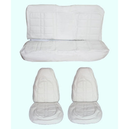 1971 Duster Demon Front Bucket Rear Bench Seat Cover Set