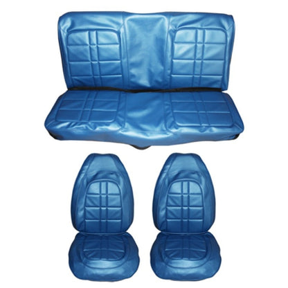 1971 Duster Demon Front Bucket Rear Bench Seat Cover Set