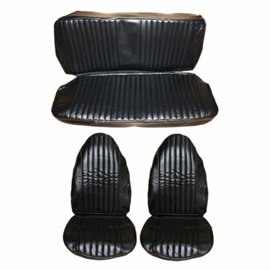 1973-74 Dart Duster Front Bucket Rear Bench Seat Cover Set