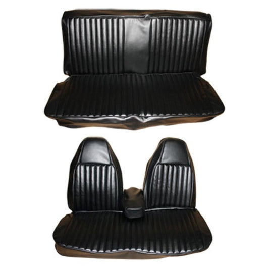 1974 Dart Duster Valiant Front Split Bench Rear Bench Seat Cover Set