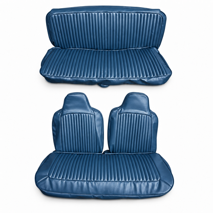 1972 Duster Demon Front Split Bench Rear Bench Seat Cover Set