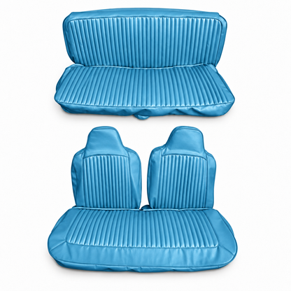 1972 Duster Demon Front Split Bench Rear Bench Seat Cover Set