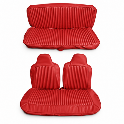 1972 Duster Demon Front Split Bench Rear Bench Seat Cover Set