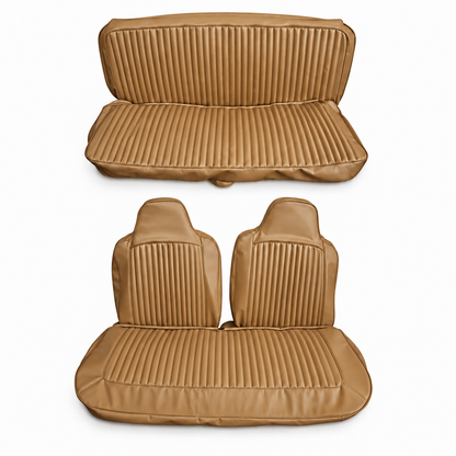 1972 Duster Demon Front Split Bench Rear Bench Seat Cover Set