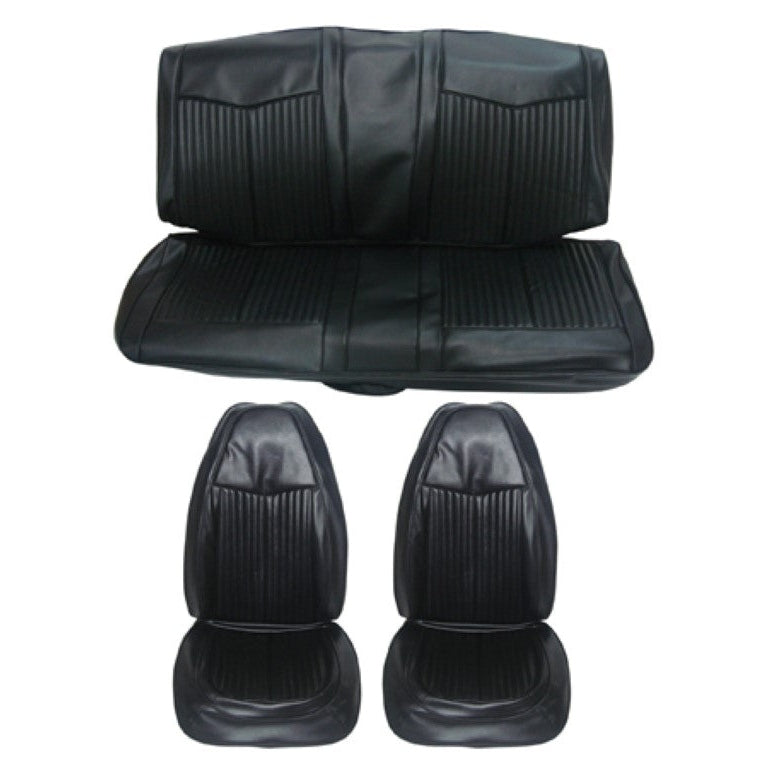 1970 Duster Front Bucket Rear Bench Seat Cover Set