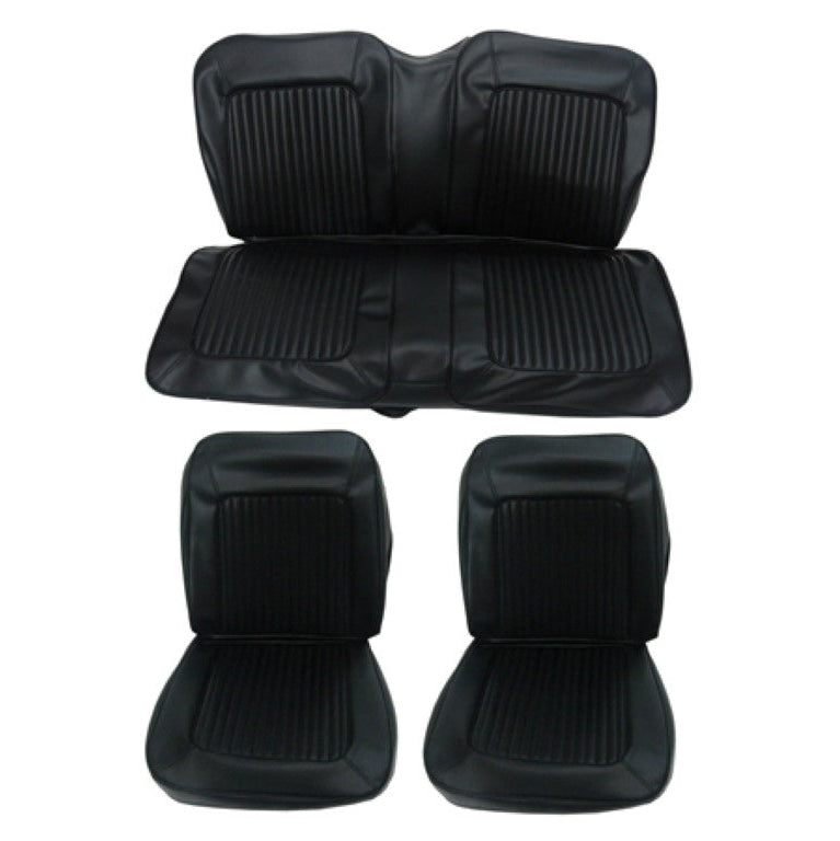 1967 Barracuda Notchback Front Bucket Rear Bench Seat Cover Set