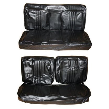 1969 Coronet, Roadrunner, Satellite Standard Style Front Beach Rear Bench Seat Cover Set