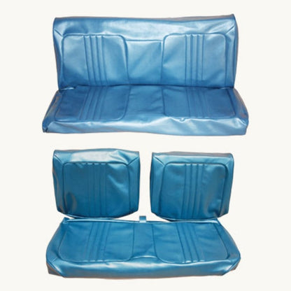 1969 Coronet, Roadrunner, Satellite Standard Style Front Beach Rear Bench Seat Cover Set