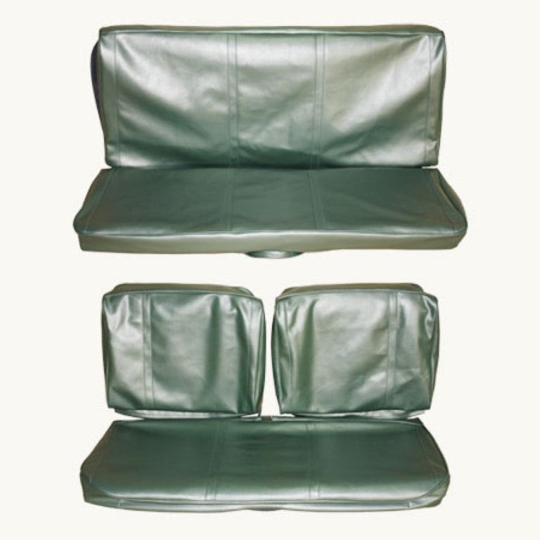 1970 Roadrunner Satellite Standard Style Front Bench Rear Bench Seat Cover Set