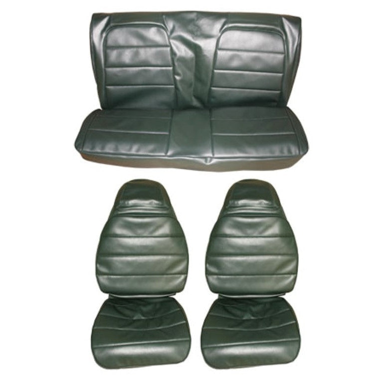 1972-73 Charger, Roadrunner, Satellite Front Bucket Rear Bench Seat Cover Set