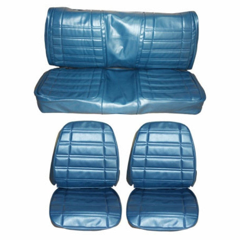 1969 Roadrunner GTX Satellite Front Bucket Rear Bench Seat Cover Set