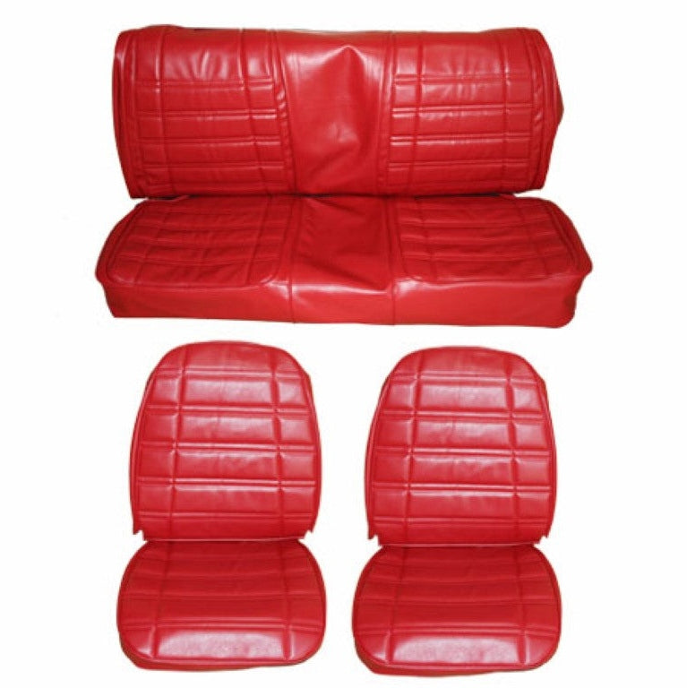 1969 Roadrunner GTX Satellite Front Bucket Rear Bench Seat Cover Set