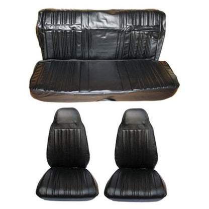 1970 Coronet 500 R/T Superbee Front Bucket Rear Bench Seat Cover Set