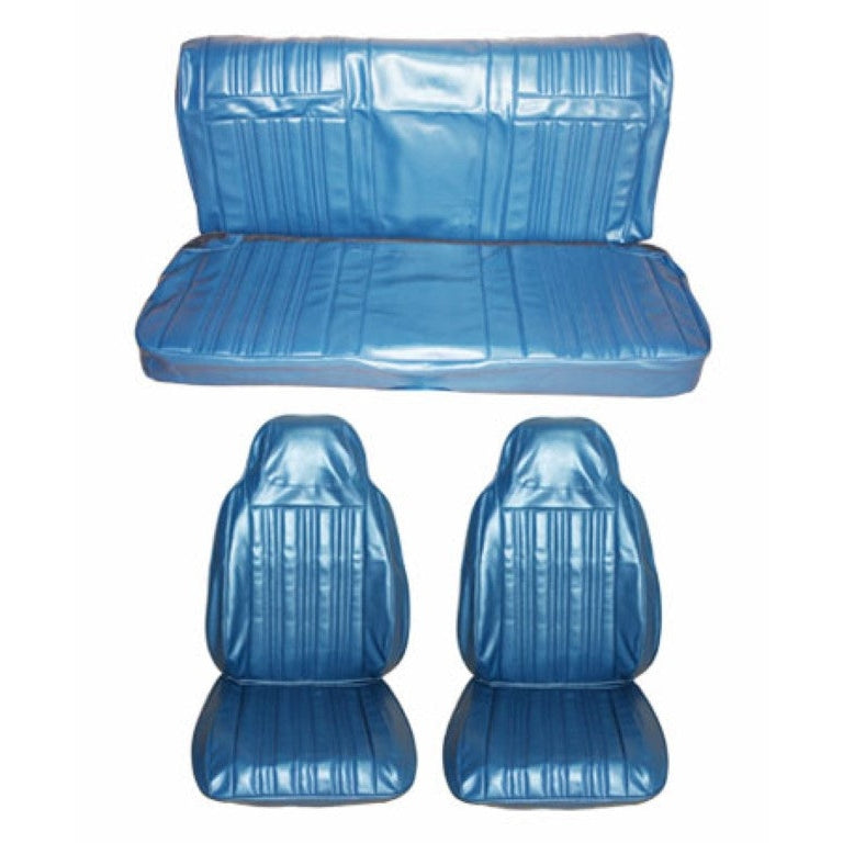 1970 Coronet 500 R/T Superbee Front Bucket Rear Bench Seat Cover Set