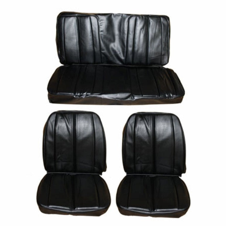 1968 Roadrunner GTX Satellite Front Bucket Rear Bench Seat Cover Set